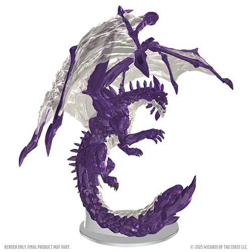 DnD - Icons of the Realms Premium DnD Figur - Adult Amethyst Dragon